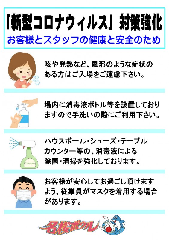 新型コロナ対策強化